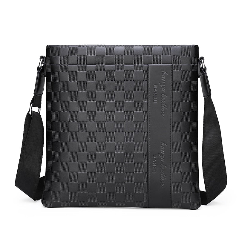 Men's Casual Plaid Bag