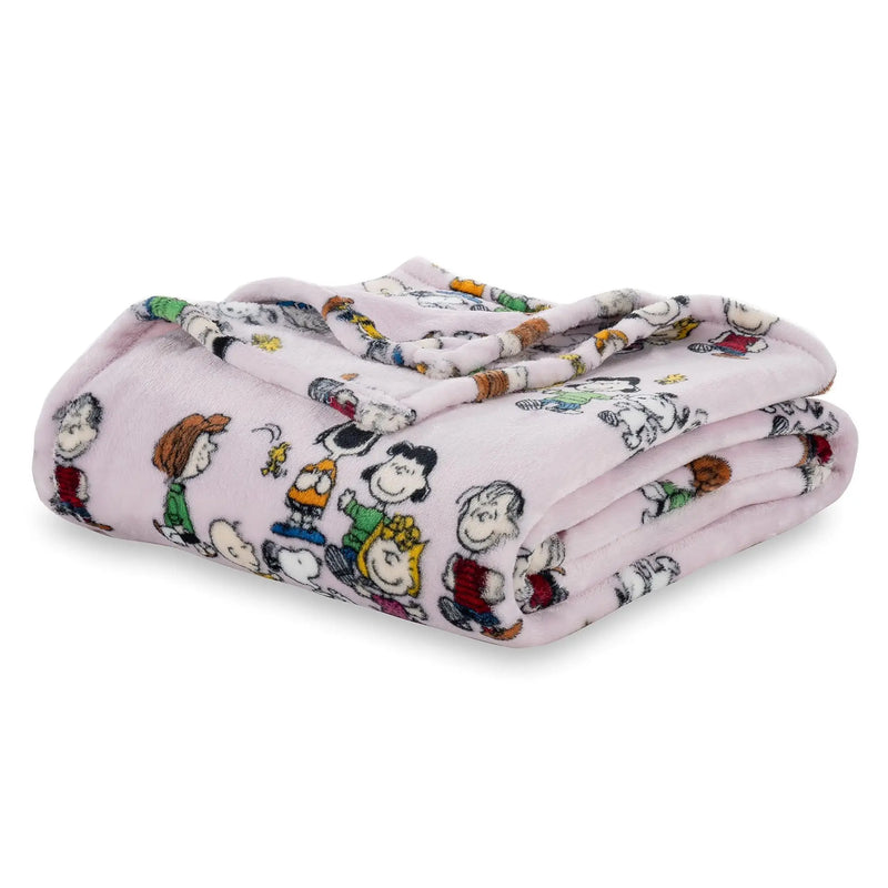 Snoopy Dog Cute Cartoon Pattern Flannel Blanket Napping Sofa Decoration Blanket Bed Home Furnishings Wholesale