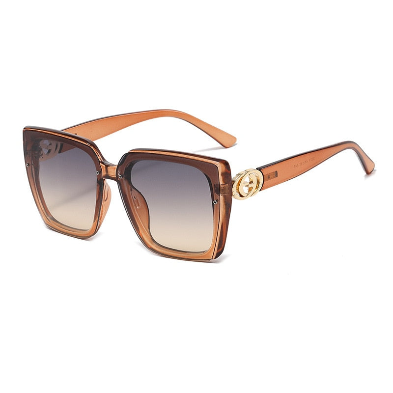 Fashion Large Frame Sunglasses