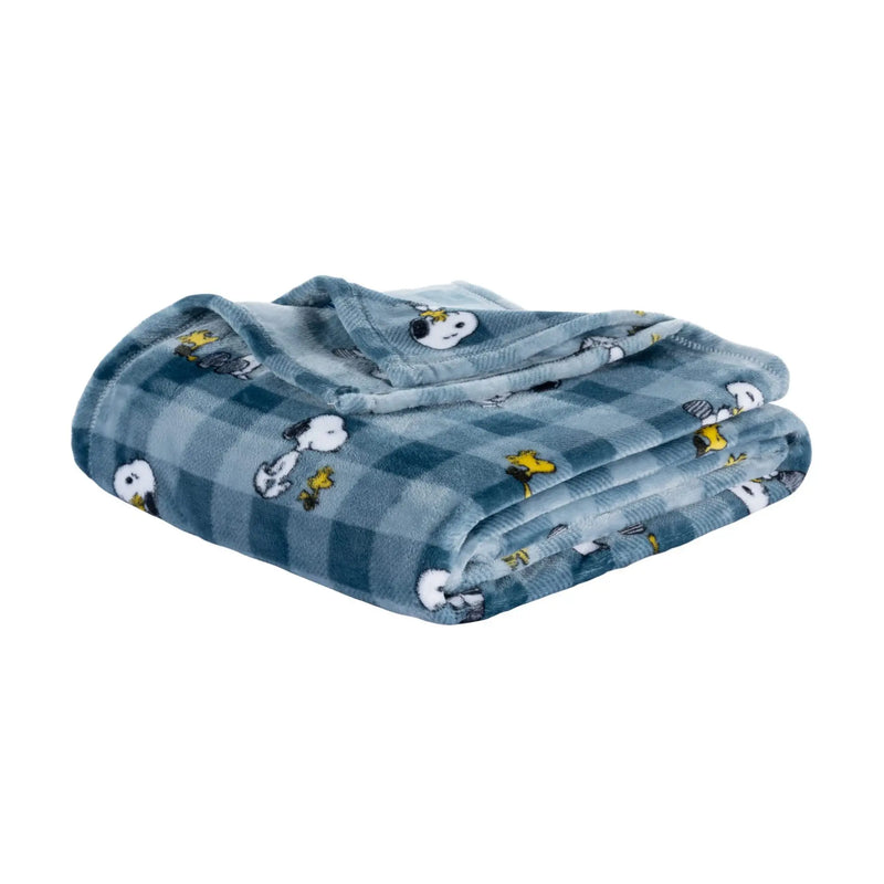 Snoopy Dog Cute Cartoon Pattern Flannel Blanket Napping Sofa Decoration Blanket Bed Home Furnishings Wholesale