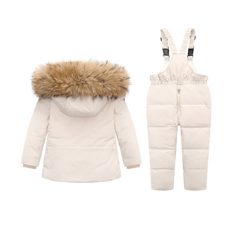 Children Girls Down Jacket Set