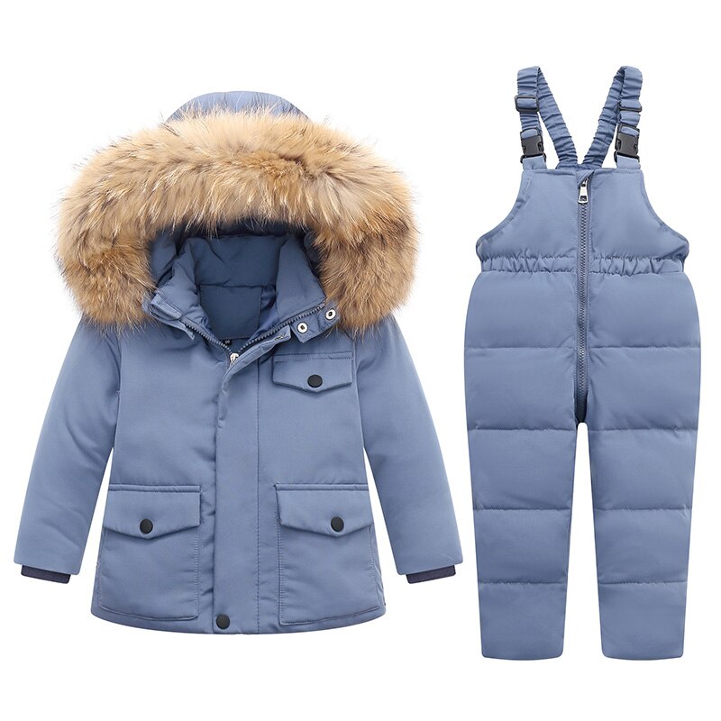 Children Girls Down Jacket Set