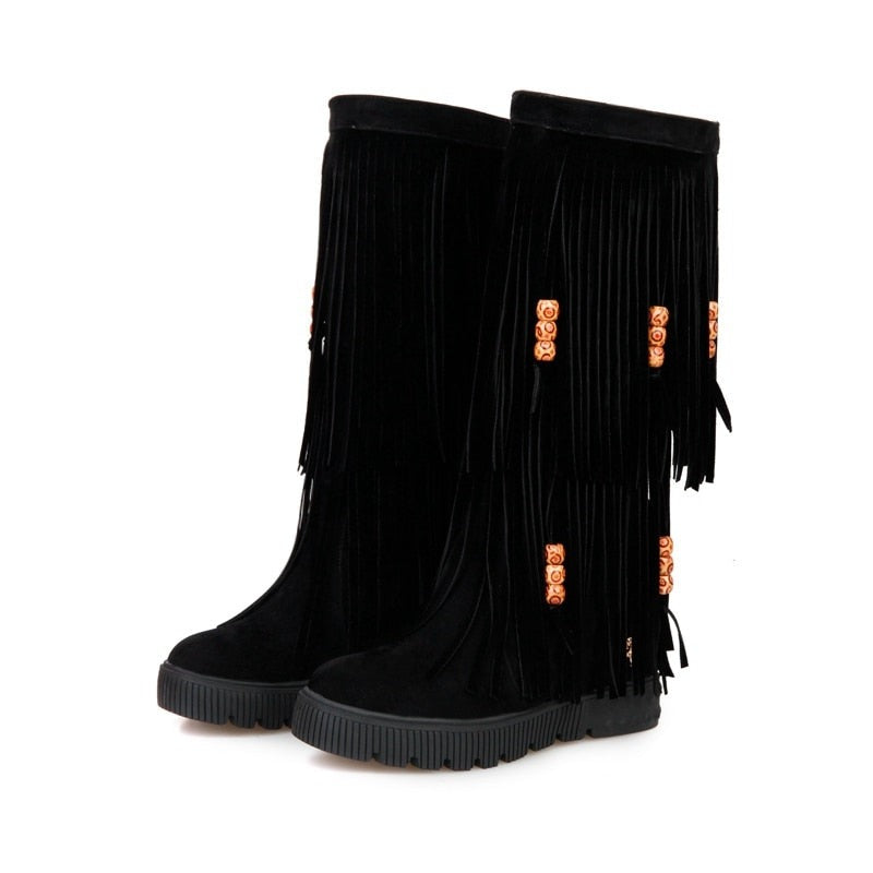 Woman Large size 34 to 44 knee Boots