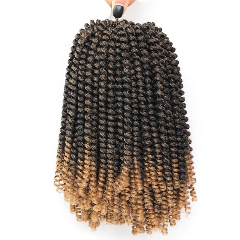 Spring Twist Hair 8 Inch Hair Women