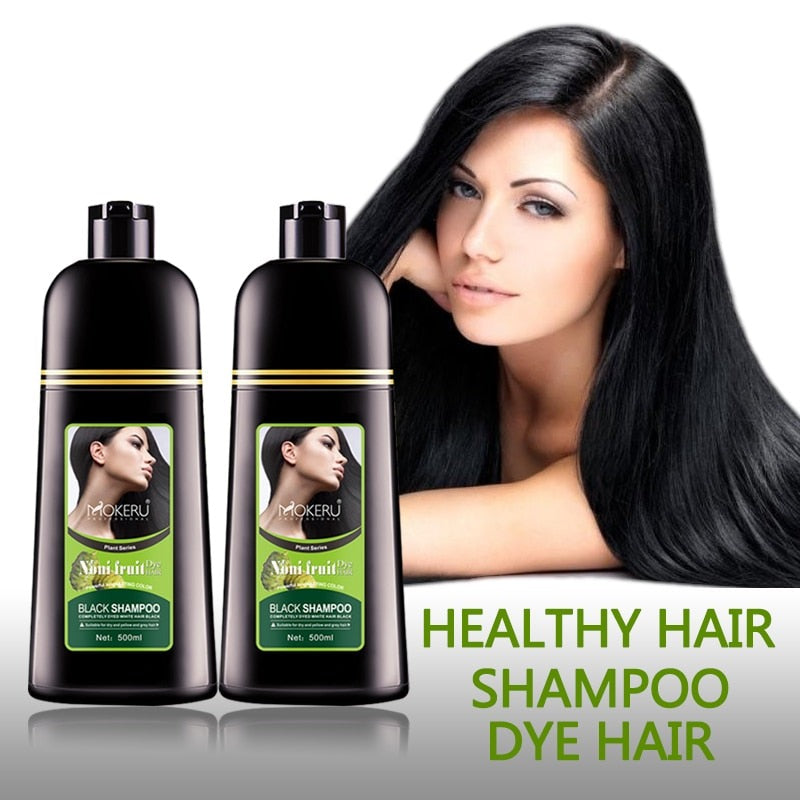 Black Hair Color Dye Shampoo