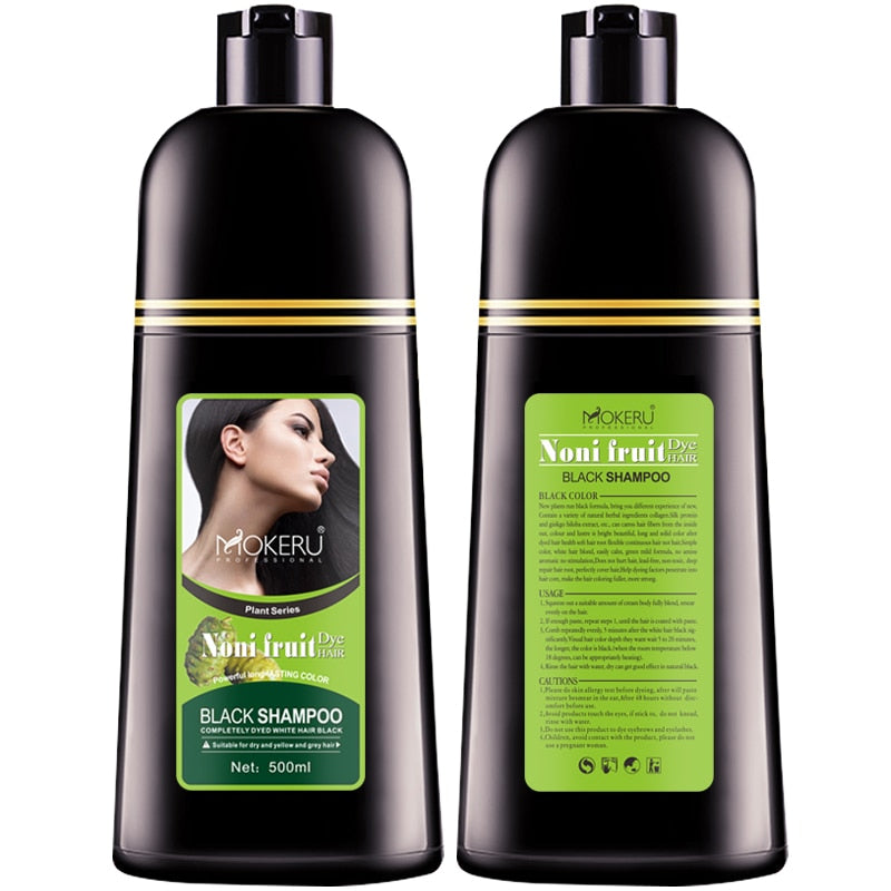 Black Hair Color Dye Shampoo