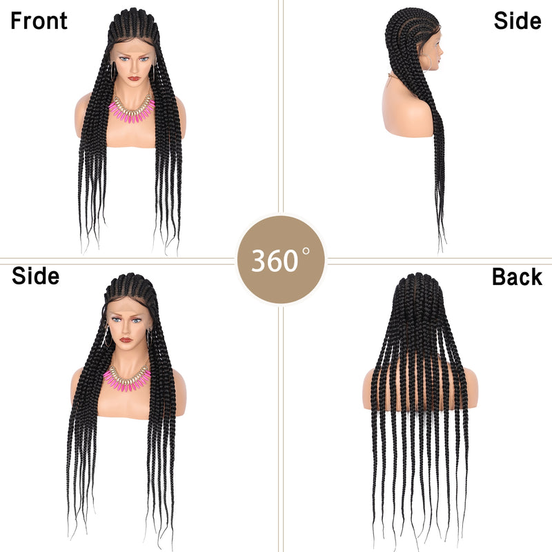 Full Lace Braided Wigs