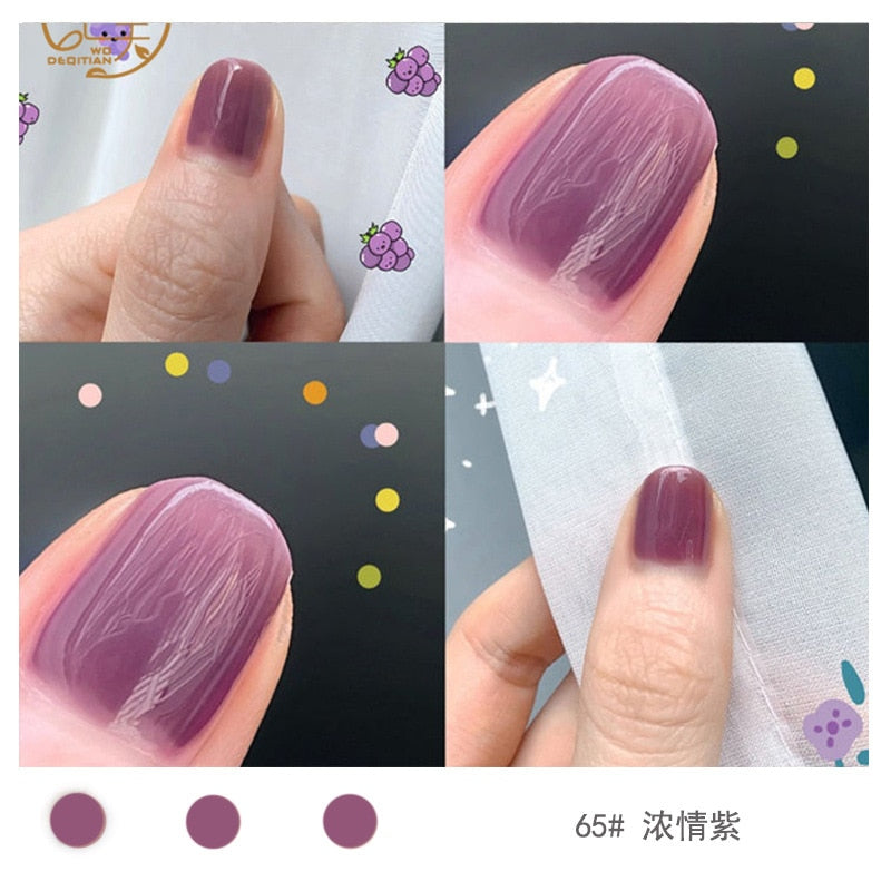 Non-fading manicure nail polish