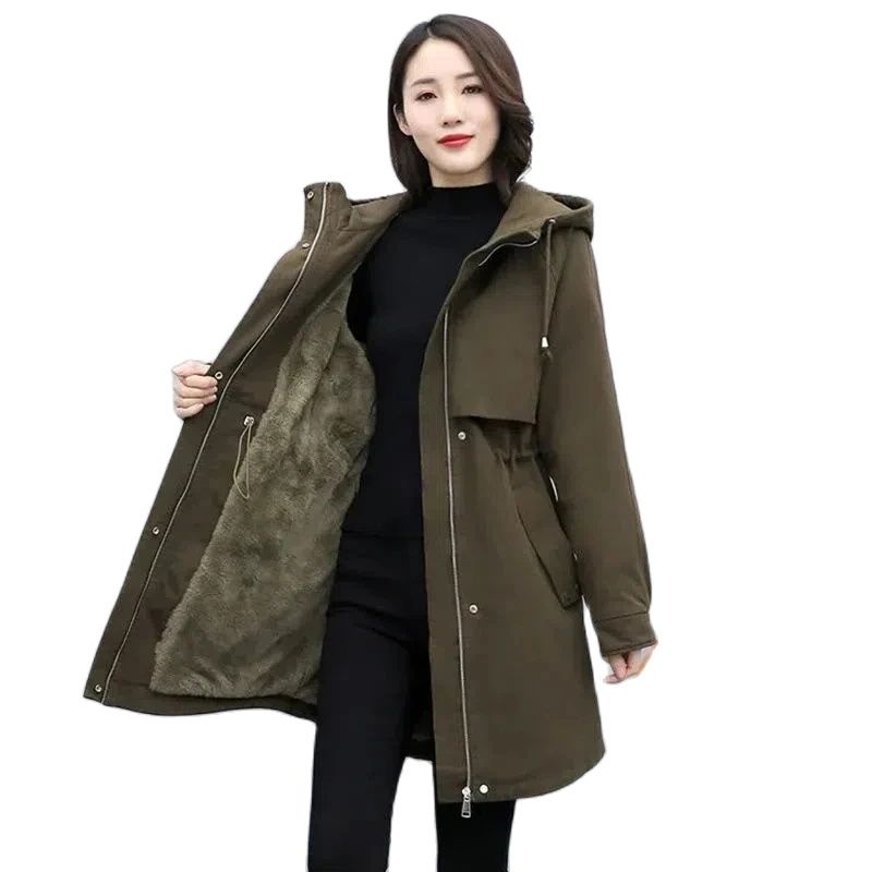 Zipper Female Basic Coat