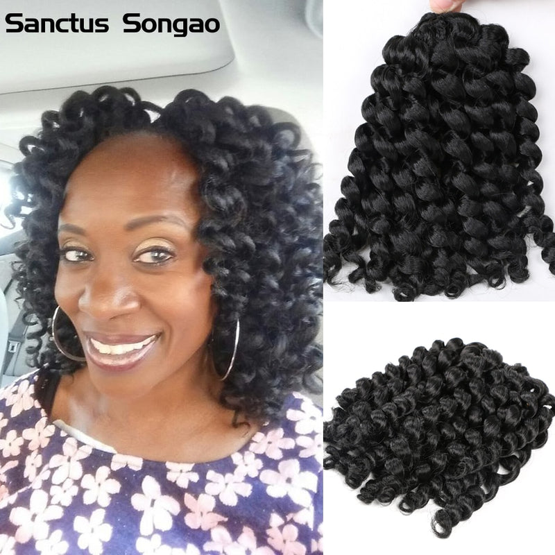 10 Inch Curl Synthetic Crochet Braids