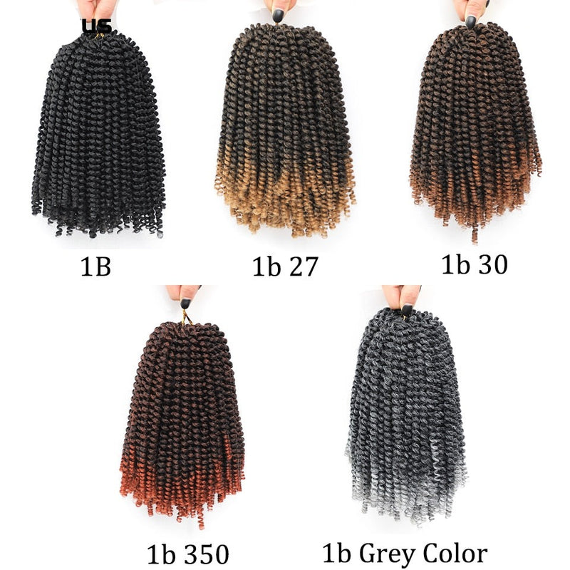 30strands/pcs Women Hair Curly Twist